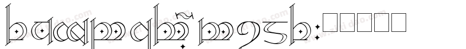 Tengwar Optime字体转换